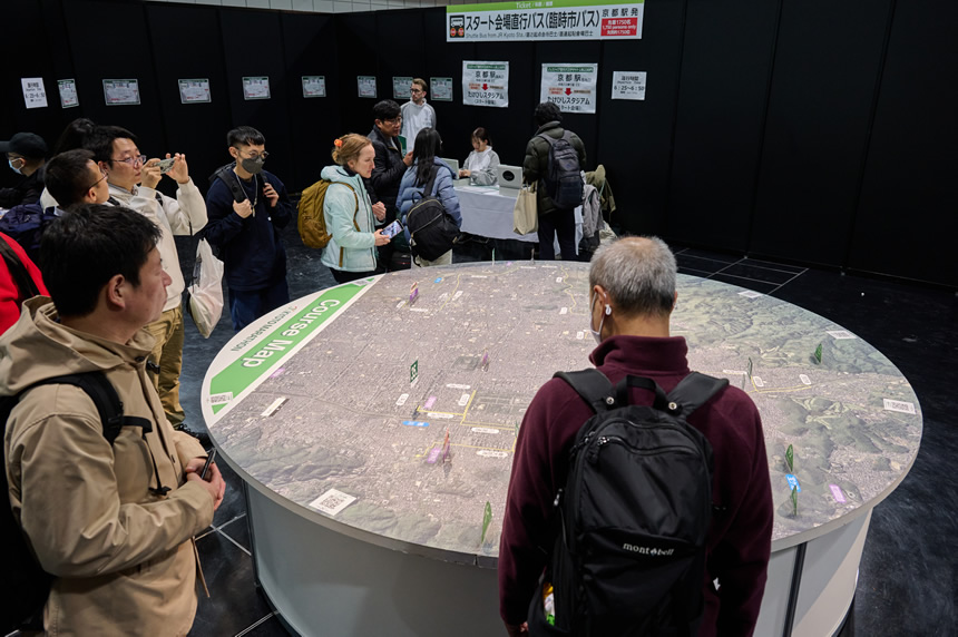 出展ブース 3階の様子